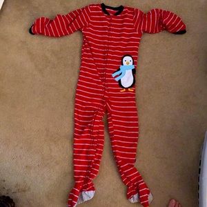 Sz 6 Carter’s Fleece Feety Pajama Onesie